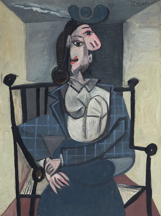 佳士得将在纽约晚拍呈献毕加索的多拉· 玛尔肖像
